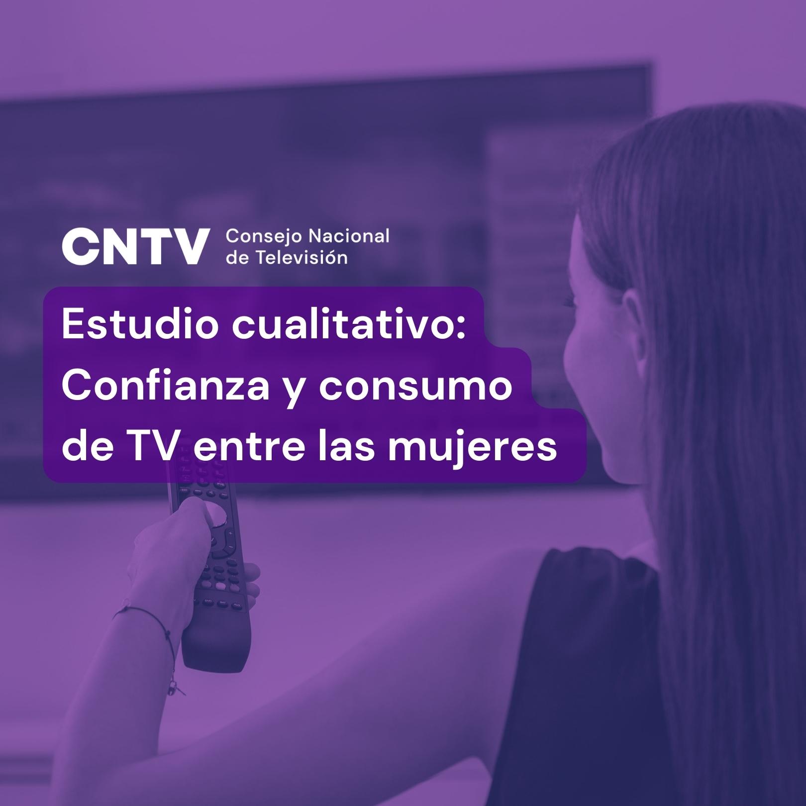 Confianza y consumo de tv
