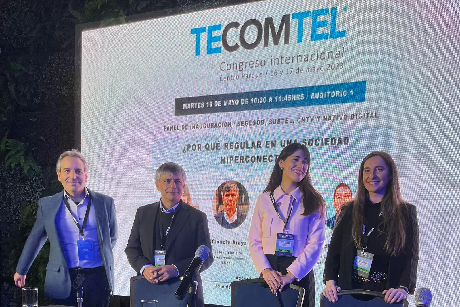 Feria Tecomtel Chile: Consejera CNTV relevó la importancia de la regulación en un escenario de convergencia medial