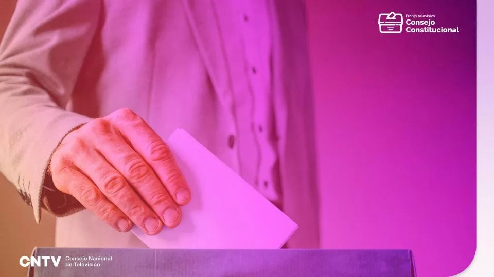 CNTV da a conocer encuesta de evaluación franja Consejo Constitucional