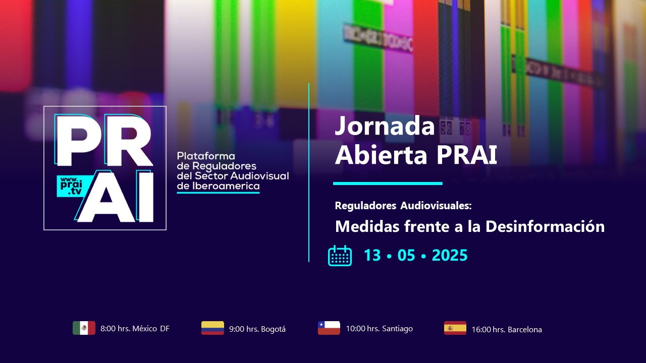 CNTV lidera jornada internacional sobre medidas frente a la desinformación.