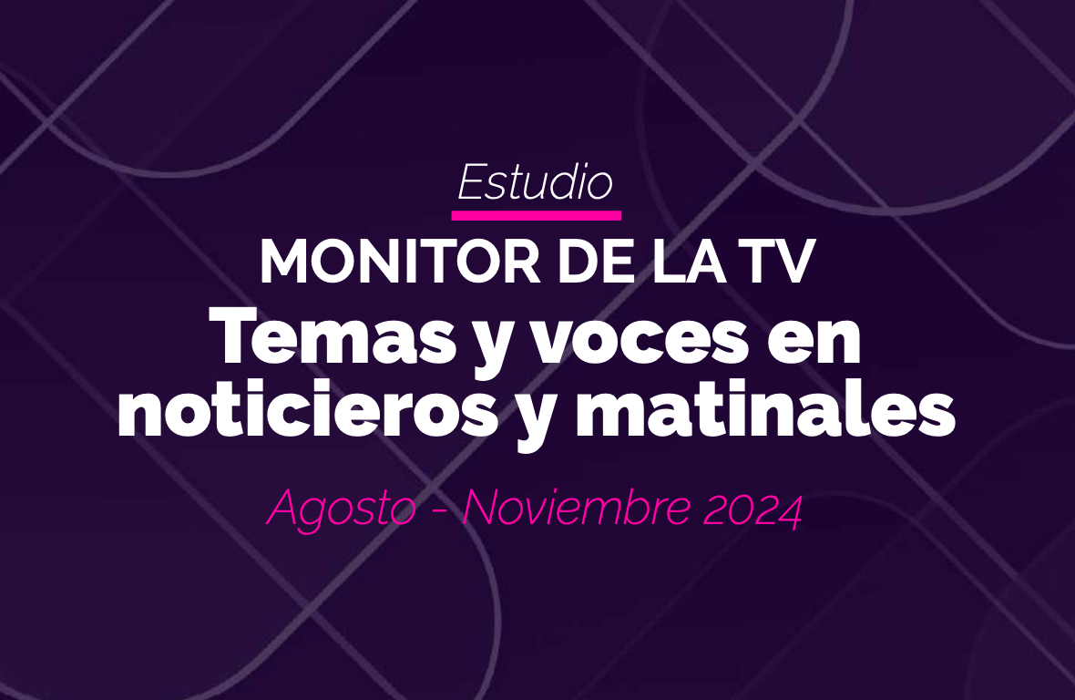 Nuevo estudio del CNTV revela fuerte concentración en la cobertura noticiosa de TV abierta y brechas persistentes de género en las fuentes informativas