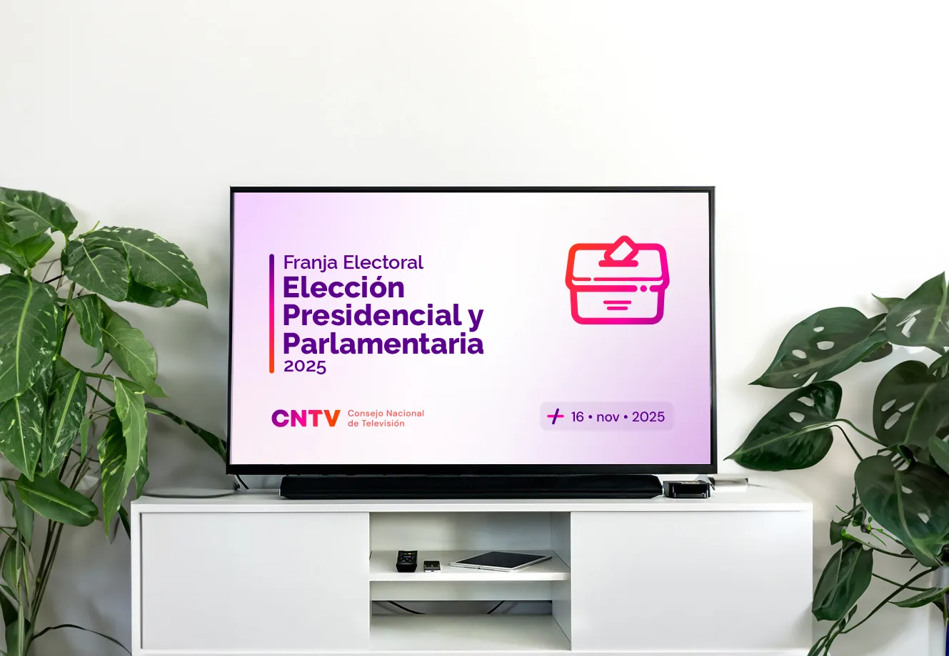 CNTV Informa índices de audiencia de los primeros 10 días de la franja electoral